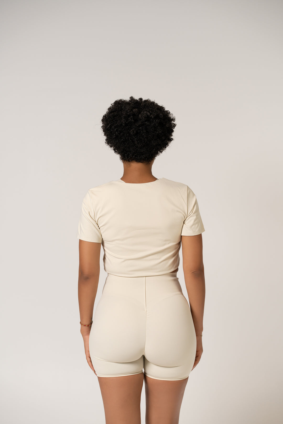 Core Cropped Tee - French Vanilla