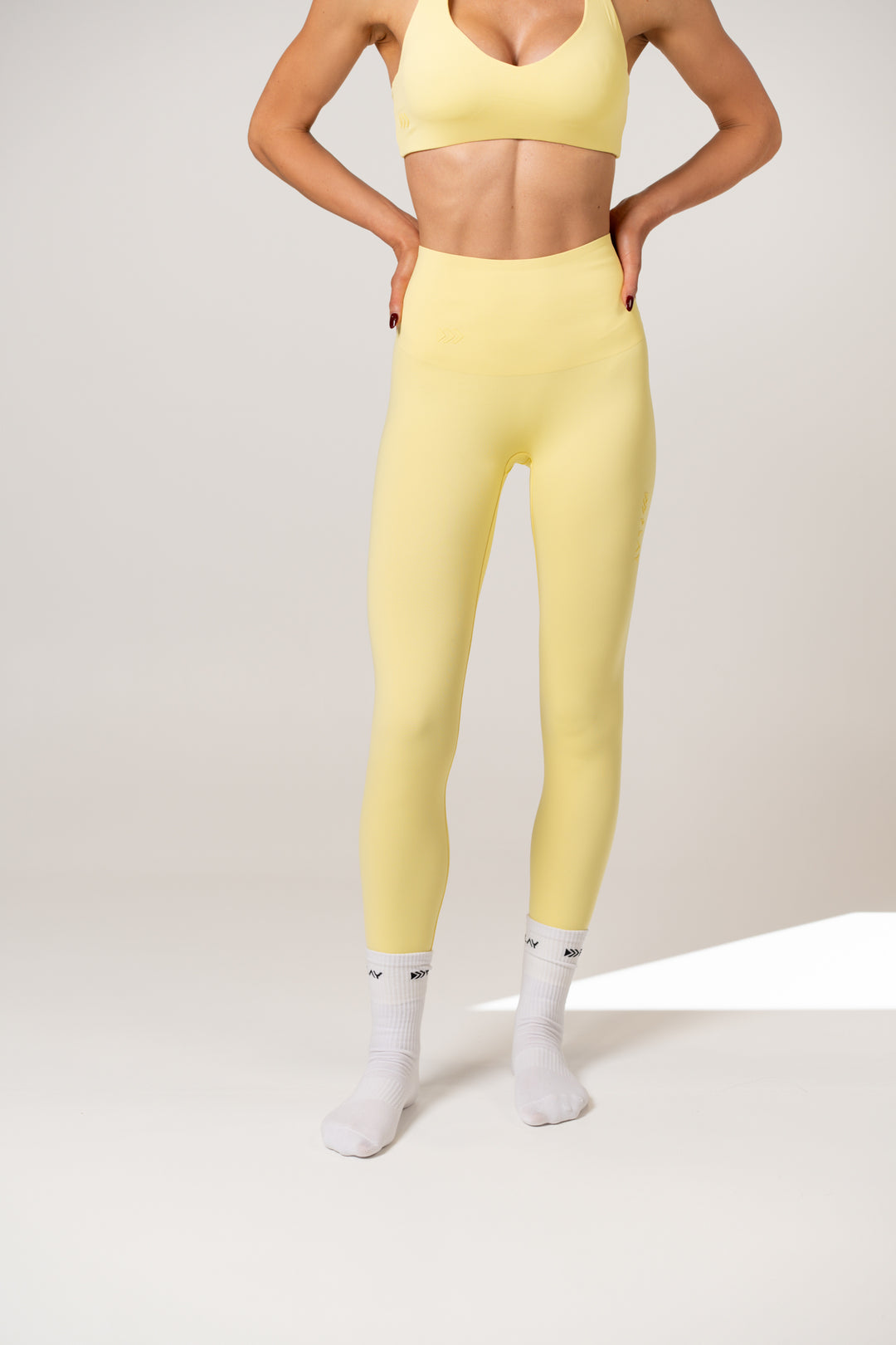 Core Leggings - Lemon Sorbet