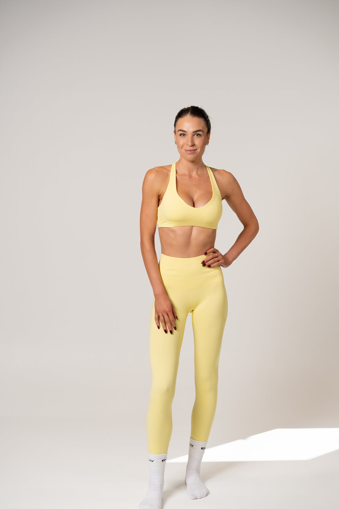 Core Leggings - Lemon Sorbet