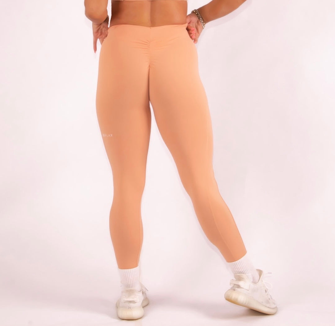 Comfort x Support Legging - Peach Nougat