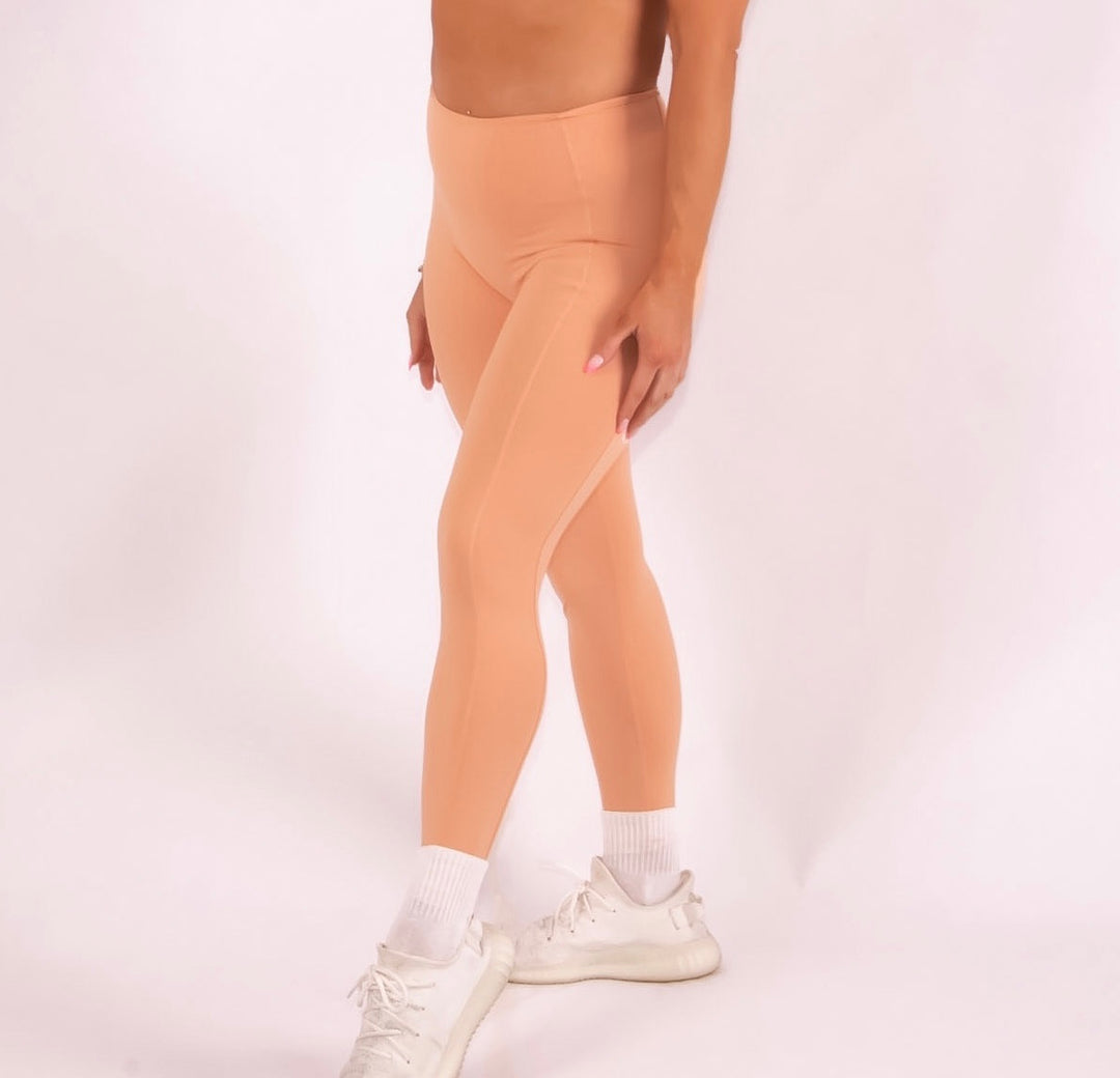 Comfort x Support Legging - Peach Nougat